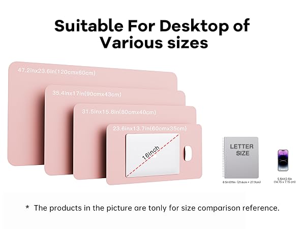 Various sizes