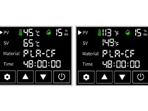Switching between °C and °F