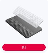 Vaydeer Wrist Rest with Keyboard Stand Computer Ergonomic Wrist Support Pad | Keyboard Riser Hold...