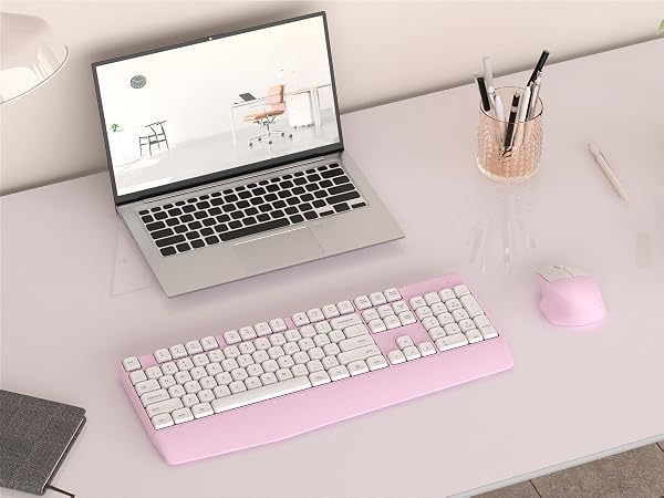 purple wireless keyboard