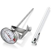 KT THERMO Instand Read 2-Inch Dial Thermometer,Best For The Coffee Drinks,Chocolate Milk Foam