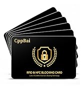 RFID Blocking Card, 6 Pack Fuss Protection for Entire Wallet Shield, Credit Card Protector NFC Ba...