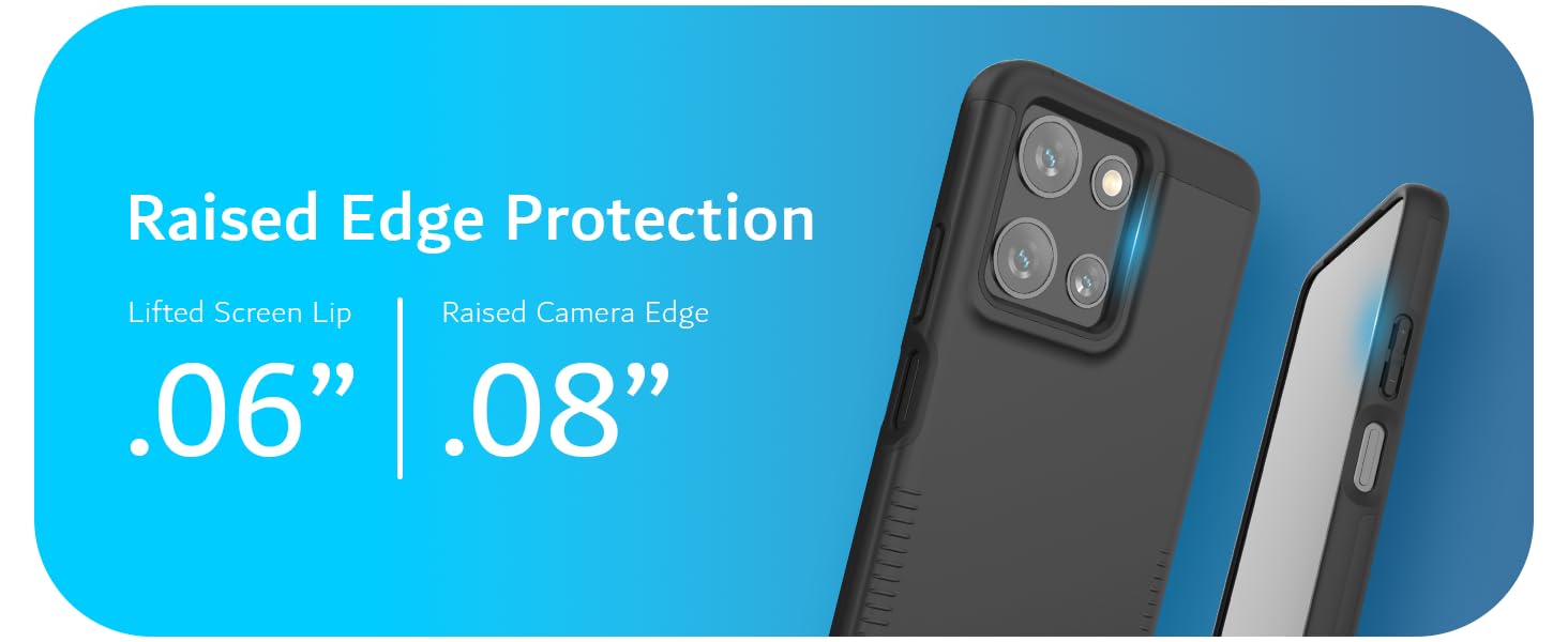 Moto G 5G 2025 case raised edge