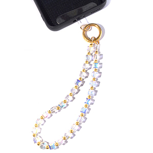 phone hand strap beaded