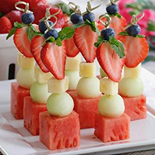 Watermelon cubes