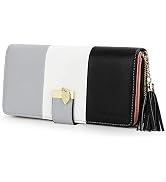 RFID Wallets for Women with Multiple Card Slots and Cellphone Compartment