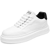 YCMM Lace Up Platform Sneakers Lightweight Comfortable Casual Fashion Sneaker Walking Shoes for M...