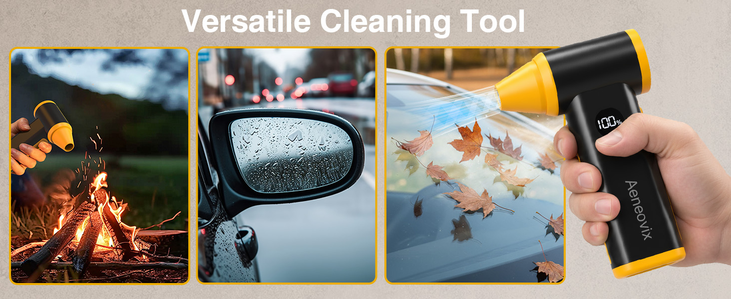 electric compressed air duster powerful air duster cordless air duster