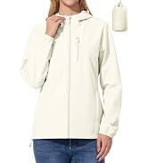 UIQUR Women's Cycling Jacket Rain Jacket Waterproof Windbreaker Raincoat Running Hiking Gear Hood...
