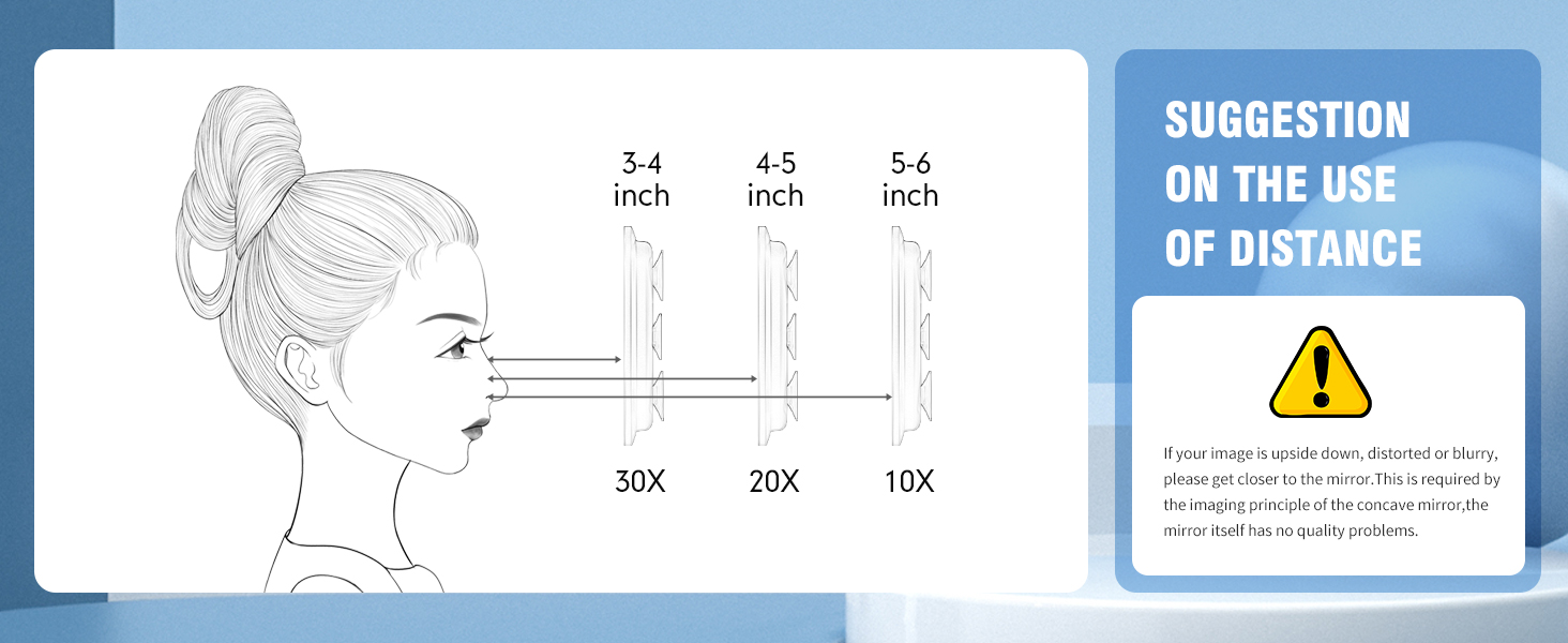 615 magnifying mirror with Tweezers