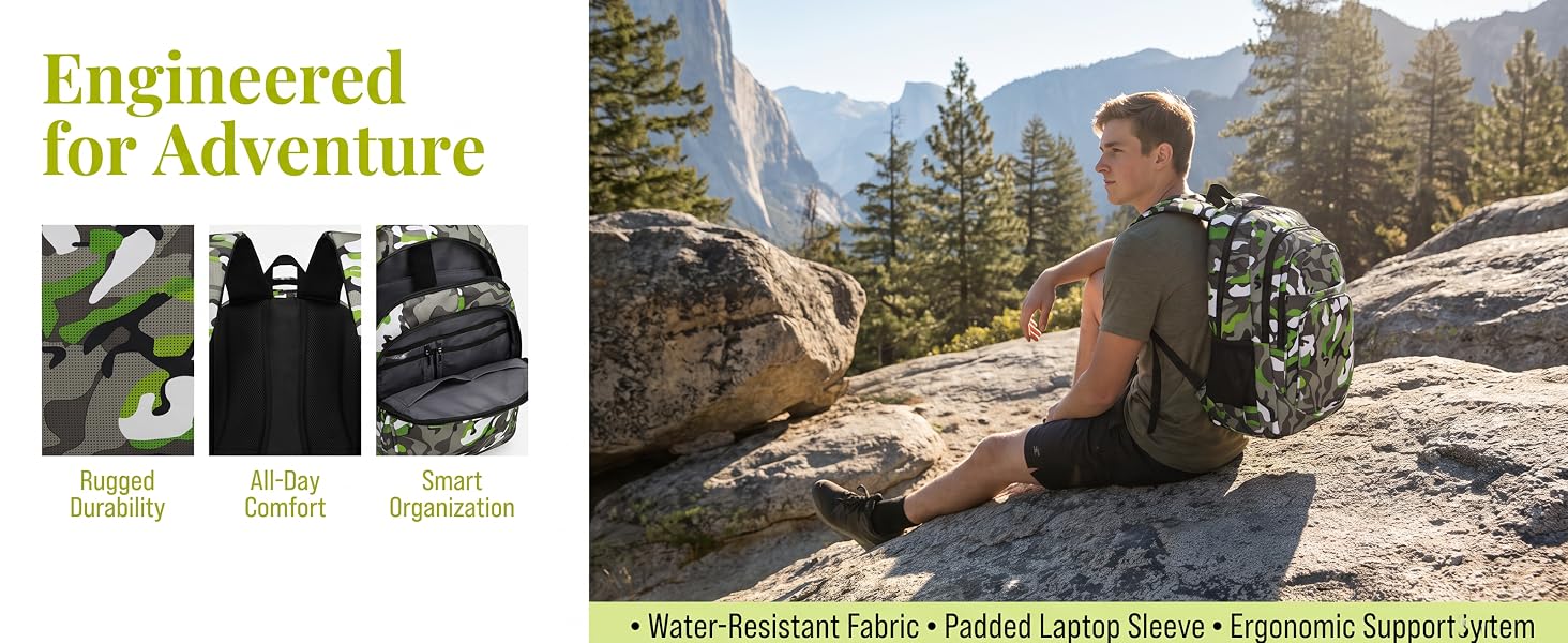 Multi-functional and Lightweight Bag for Travel, School, and Outdoor Activities