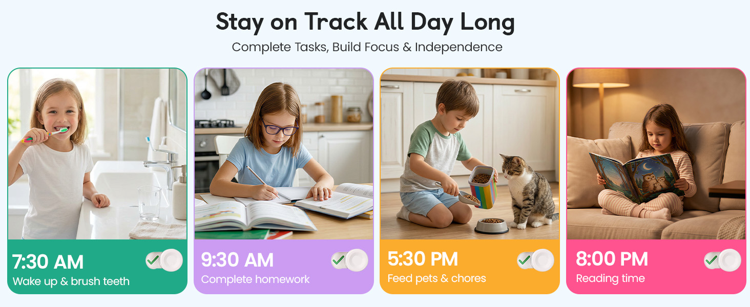 2 in 1 visual timer task board adhd autism dry erase chore chart visual schedule kids adults