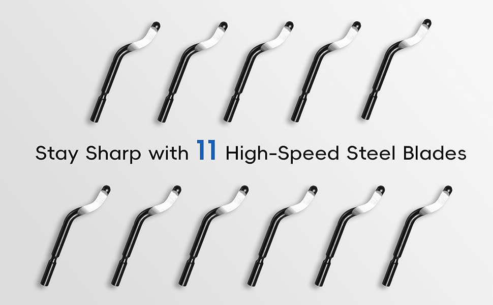 Stay sharp with 11 High-Speed Steel Blades