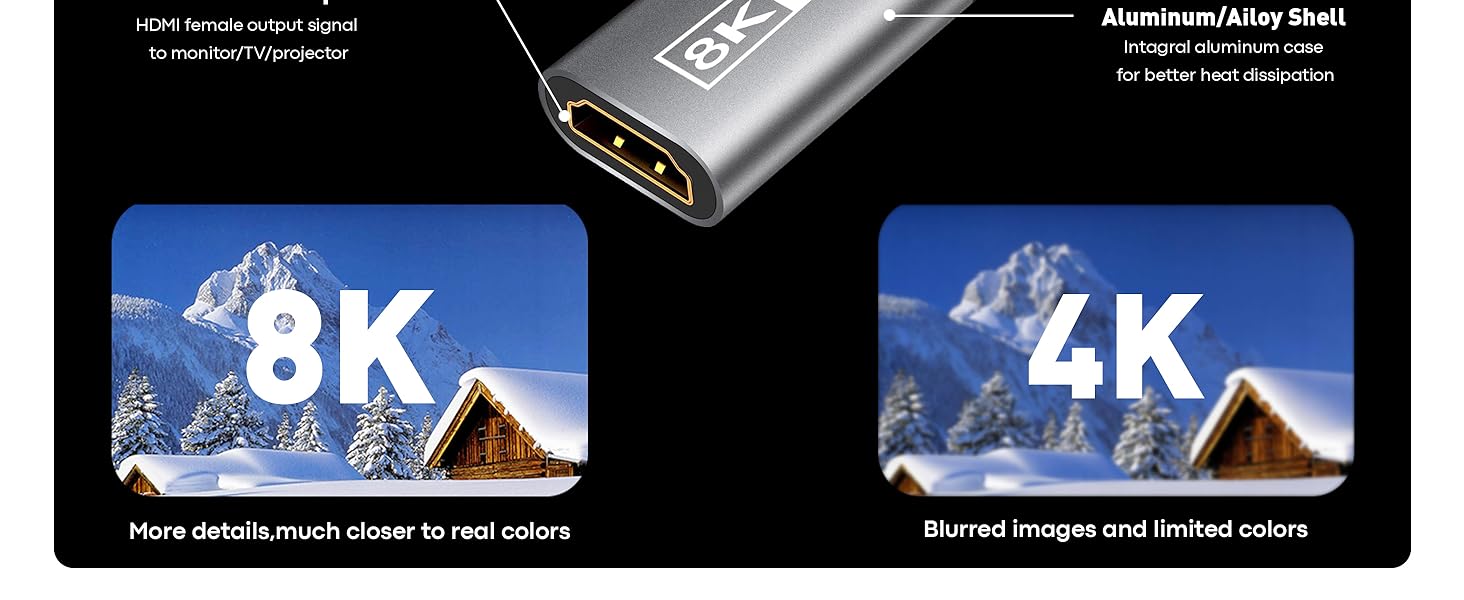 hdmi to displayport adapter