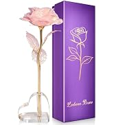 Leebean Birthday Rose Gifts for Women,Pink