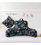 Aimuan Kids Back Resting Pillow for Gaming Reading and Watching TV Bed Rest Wedge Backrest Pillow...
