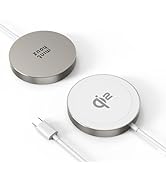 Qi2 Magnetic Wireless Charger, Minthouz 15W Fast Charging iPhone Wireless Charger, Mag Safe Wirel...