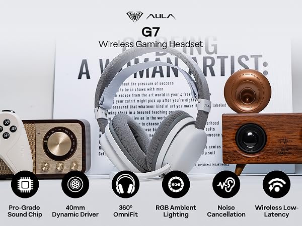 G7 Headset White