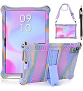 DETUOSI Okaysea 10.1 inch Silicone Tablet Case with Stylus Pen & Shoulder Strap, Moderness 10.1