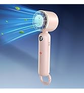Hotsales Portable Handheld Fan, Powerful Hand Held Mini Fan, 3 Speed USB Rechargeable 5000mAh Bat...