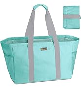 BALEINE Soft 9 Gallon Extra Large Utility Tote, Foldable Reusable Storage Bag