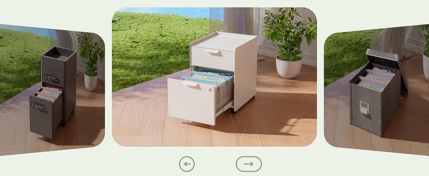 Wheat Straw Expanding Hanging File Folders