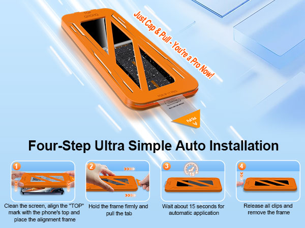 Four-Step Ultra Simple Auto Installation