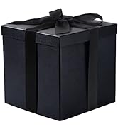 RUSPEPA Medium Birthday Gift Box with Lids, Ribbon and Tissue Paper, Collapsible Gift Box - 1 Pcs...