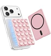 AHASTYLE Magnetic Suction Phone Mount for MagSafe Case, iPhone & Android | Included Adapter Ring,...