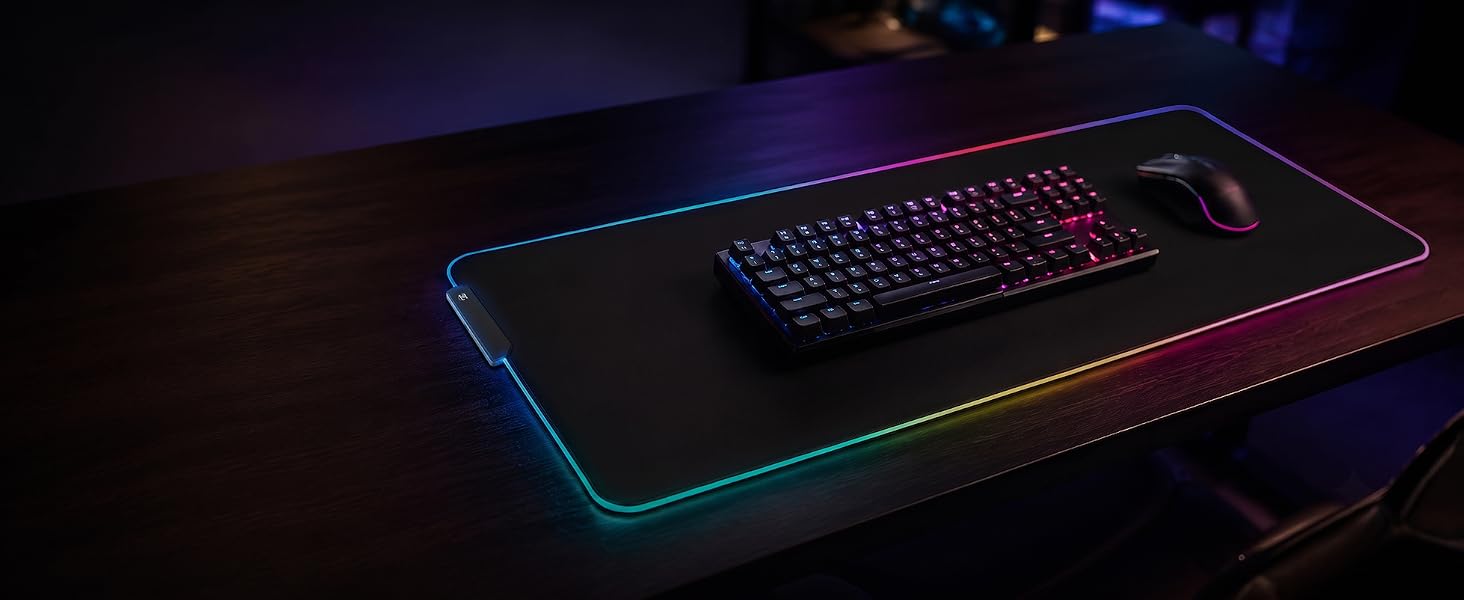 rgb gaming scene