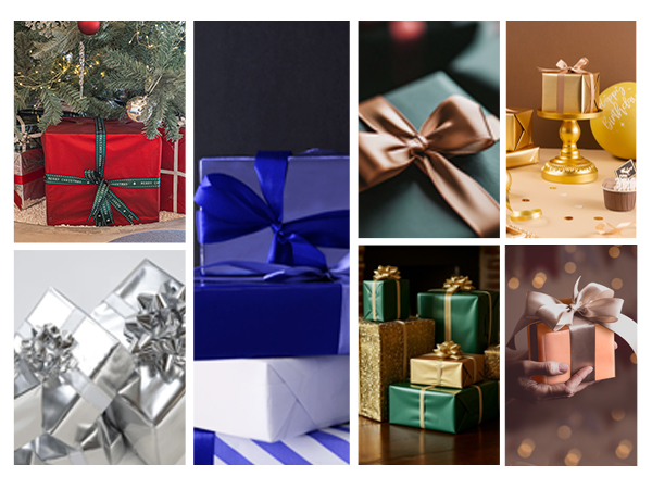 matte gift wrap paper
