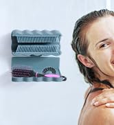 Kucucyle Hair Collector for Shower, 2-in-1 Shower Hair Catcher Wall for Drain Protection, Reusabl...