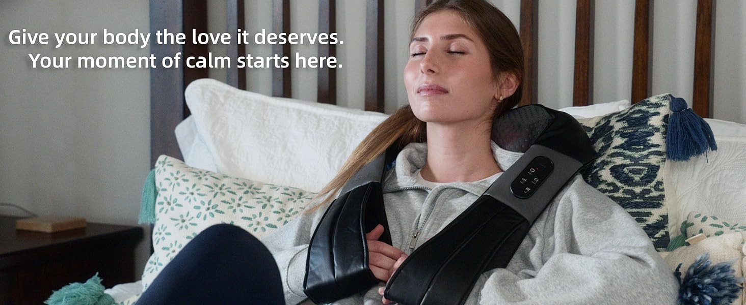 nekteck neck back massager