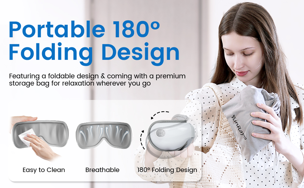 PORTABLE 180° FOLDING DESIGN