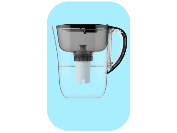Brita Plus Metro Pitcher - Black