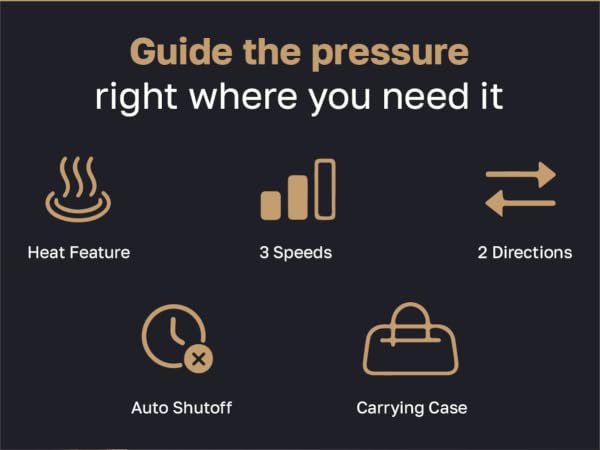 Guide the pressure right where you need it