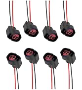 8 PCS Fuel Injector Connector Pigtail,Fuel Injectors Set of 8 Replace OEM# 5013995AA,5161919AA,Ca...