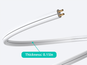 flat extension cord