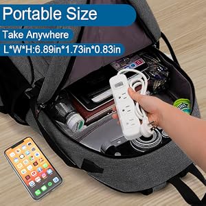 compact power strip