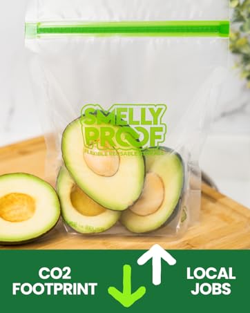 america usa peva free thick plastic bags food storage containers 3 mil