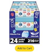 Funwares White Facial Travel Tissue Packs, Non-Bleach, Chlorine-Free, Compact Pocket Tissues for ...