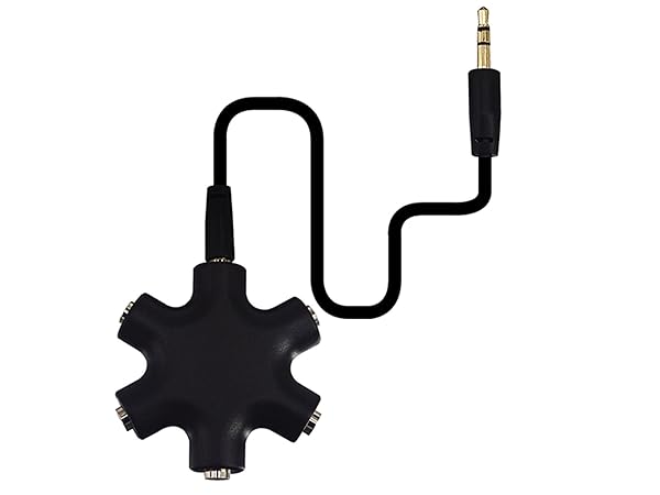Audio Earbuds Earphones Plug 5 Way
