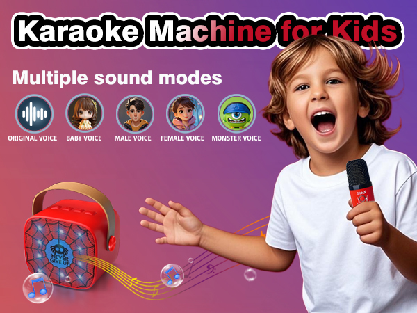karaoke machine for kids