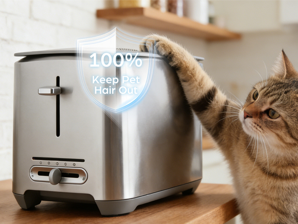 toaster dust covers 2 slice wide slot