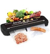 MegaWise Powerful & Compact Food Vacuum Sealer Machine (Model B. 2023) Omni SAVER w/ Dry Moist We...