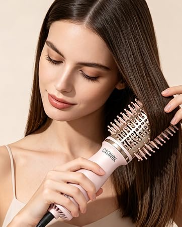 4 in 1 Mini Hot Air Brush Blow Dryer Brush for Short Hair