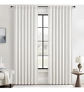 Beige White Linen Sheer Curtains 84 Inches Long 2 Panels, Modern Curtain Light Filtering Privacy ...