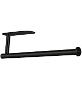 Paper Towel Holder-Under Cabinet Paper Towel Holder for Kitchen,Self-Adhesive or Screws,Wall Moun...
