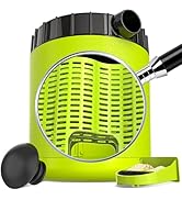 NEPTONION Professional Cricket Keeper Live Worm Organizer Tank with Rubber Seal, Dubia Roach Habi...