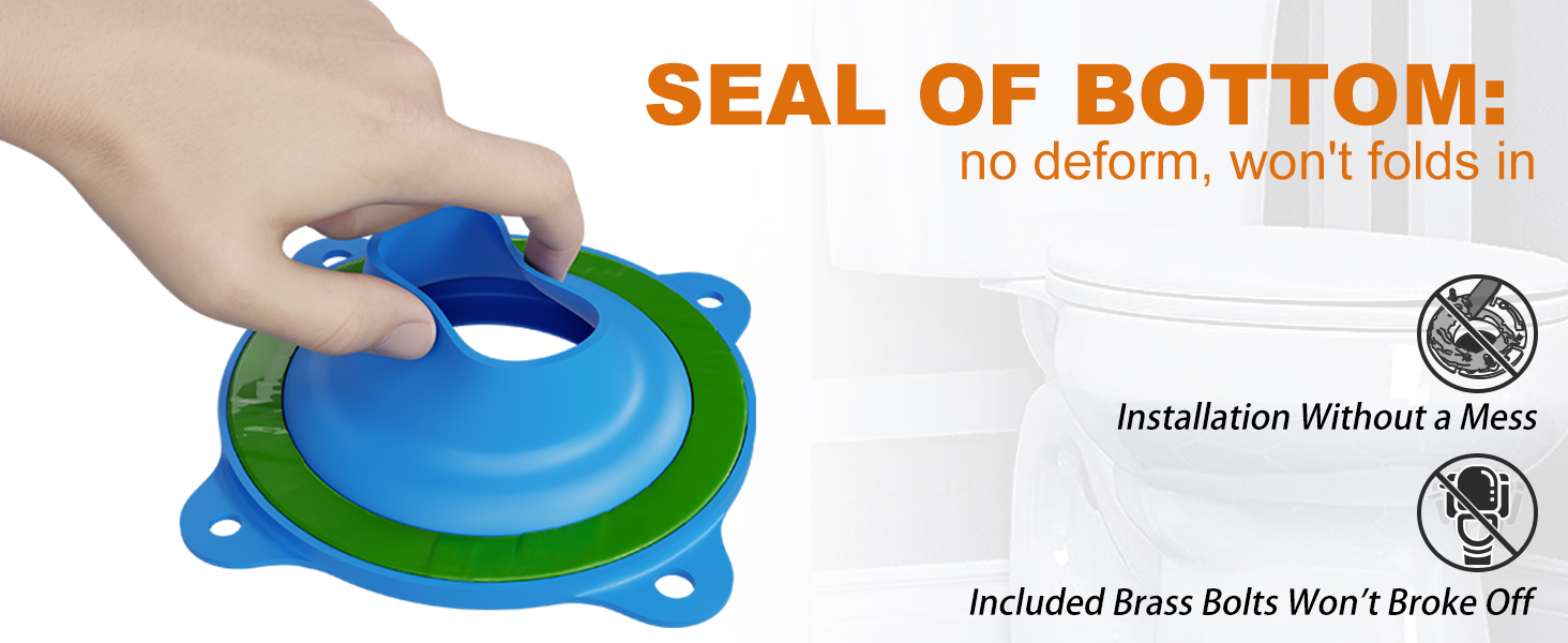 toilet wax ring replacement kit